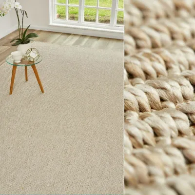 Picture of Chunky Boucle Stone Factory Shop Outdoor Rug