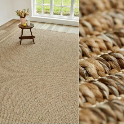 Picture of Chunky Boucle Camel Factory Shop Outdoor Rug