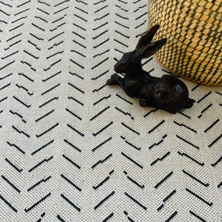 Picture of Peaks Mono Factory Shop Outdoor Rug