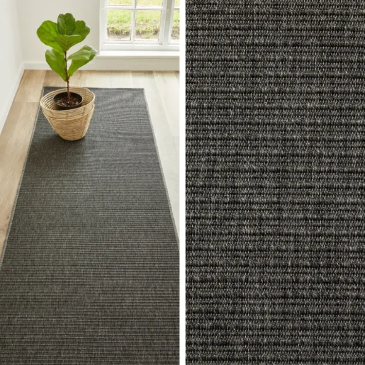 Picture of Hill n Dale Ebony Medium Outdoor Runner