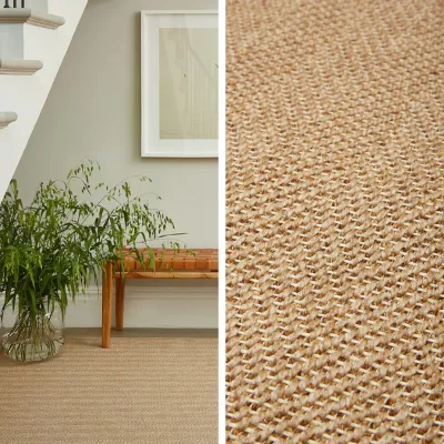 Picture of Natural Look Weave Straw Short Outdoor Runner
