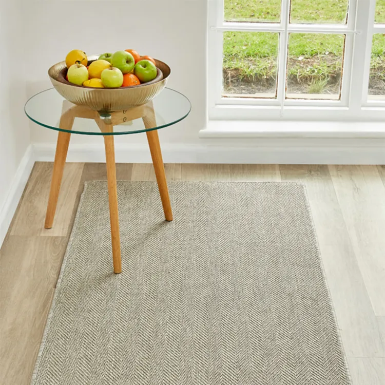 Picture of Natural Look Weave Silver Long Outdoor Runner
